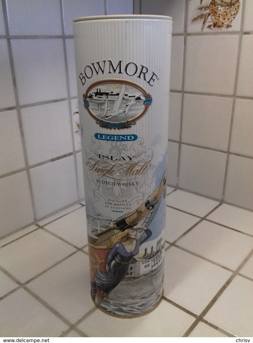 Boite-étui Métallique - Whisky BOWMORE - Legend, Limited Edition - Whisky