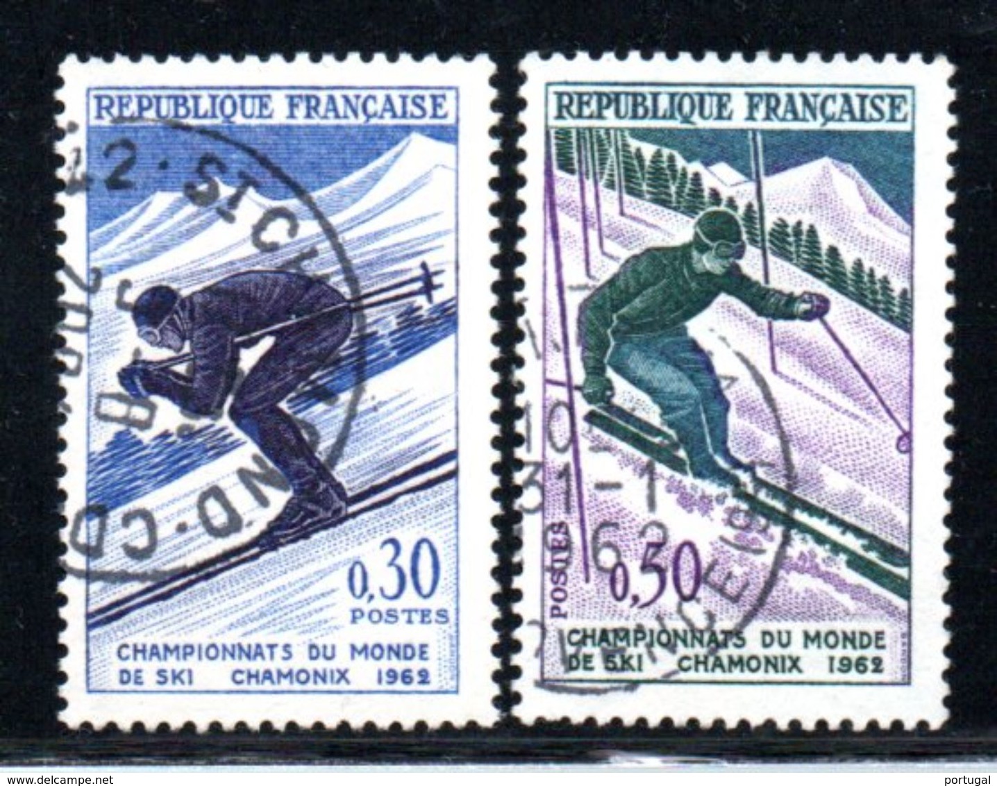 N° 1326,7 - 1962 - Oblitérés