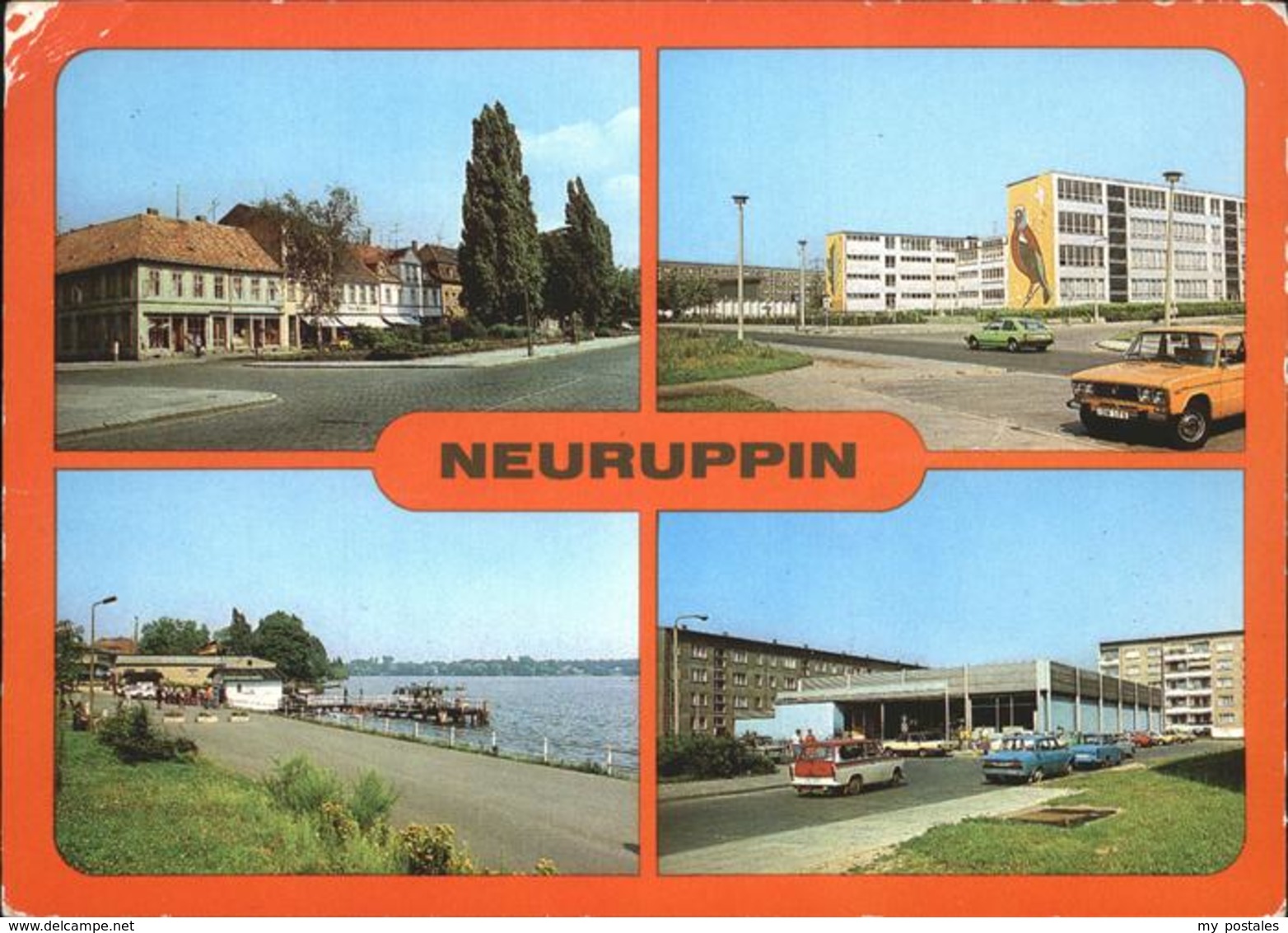 41222103 Neuruppin Karl-Liebknecht Oberschule, Karl-Marx-Strasse Neuruppin - Neuruppin