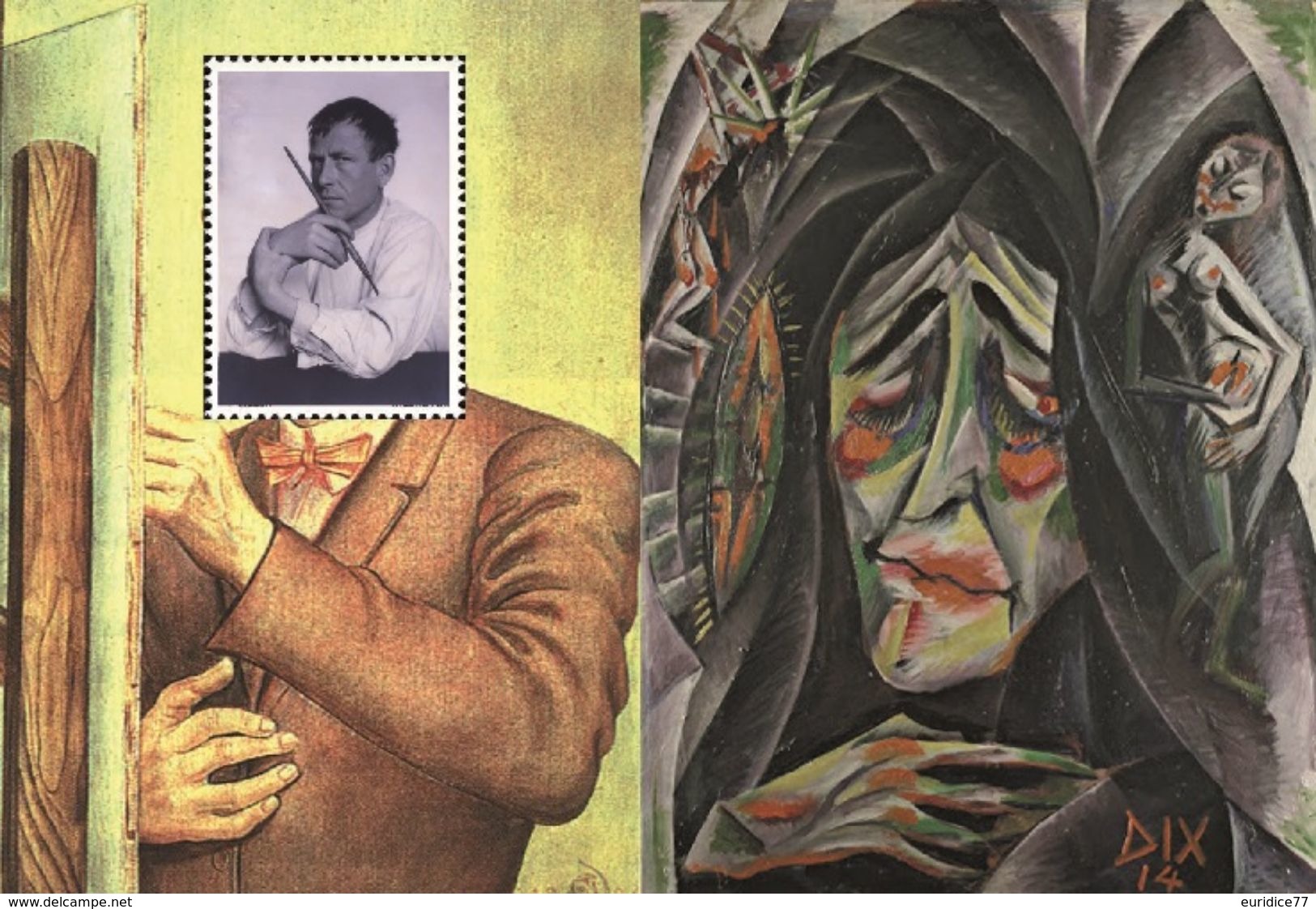 Otto Dix Postcard Collection - Size: 15x10 Cm. Aprox. - Filkasol Edition Year 2013 Mint - Pintura & Cuadros