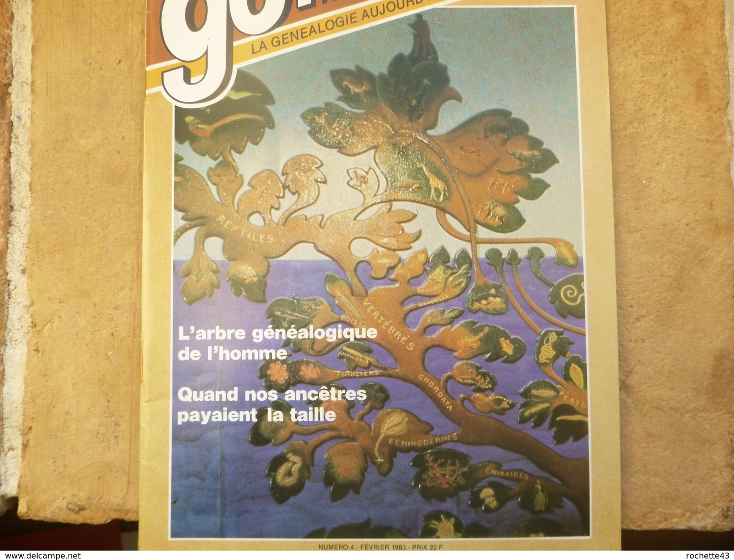 France - Revue Magazine - Gé Magazine La Généalogie Aujourd'hui - N° 4 - Février 1983 - L'arbre Généalogique - Other & Unclassified