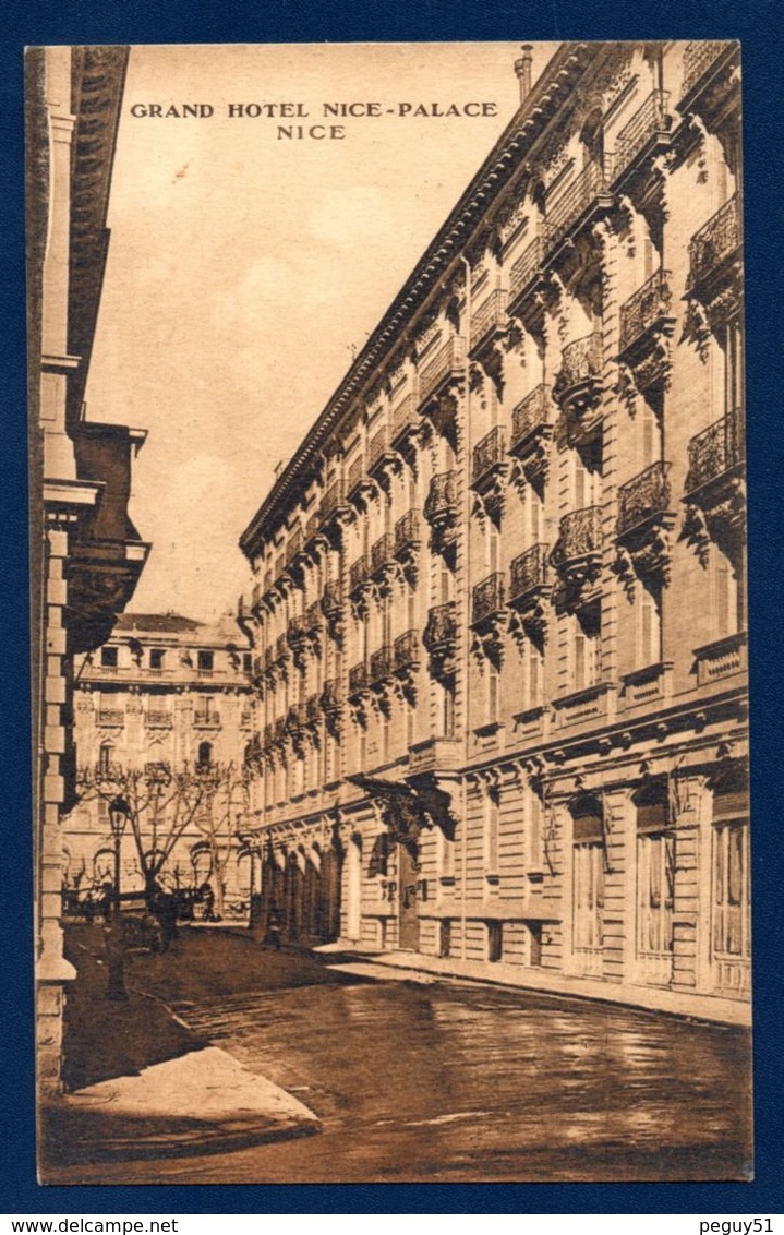 06. Nice. Grand Hôtel Nice-Palace.1938 - Cafés, Hôtels, Restaurants