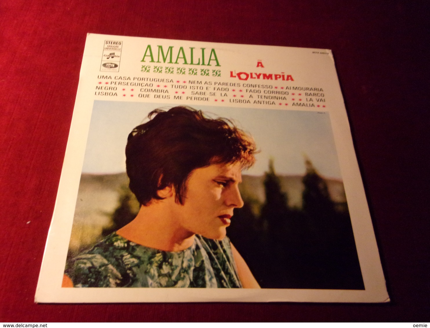 AMALIA  RODRIGUES  ° A L'OLYMPIA - Other - Spanish Music
