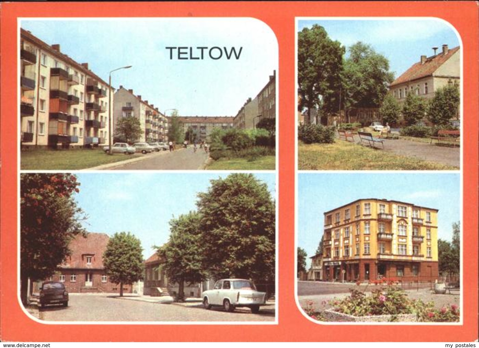 41235411 Teltow Neubaugebiet, Anlage, Altstadt, Volksbuchhandlung Teltow - Teltow