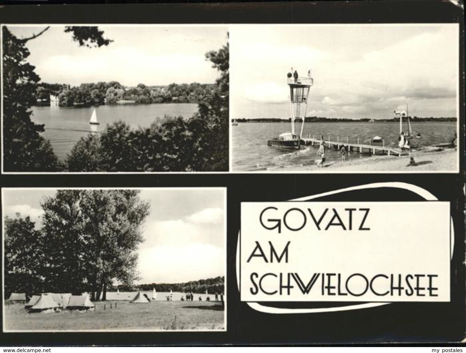 41236977 Goyatz Schwielochsee Camping Baden Sprungturm Goyatz - Goyatz