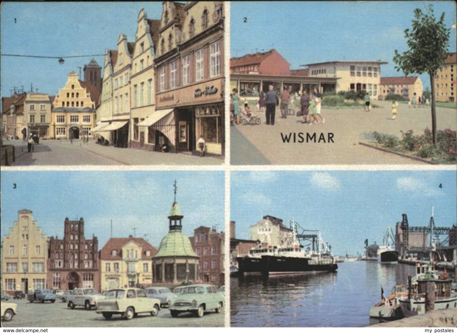 41235320 Wismar Mecklenburg Vorpommern Kramerstr., Wendorf, Kaufhof, Markt, Hafe - Wismar