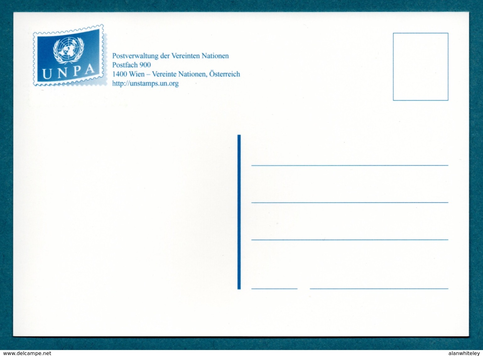 UNITED NATIONS (VIENNA) 2011 Definitive EUR1.25 / ÖVEBRIA '11 : Exhibition Card CANCELLED - Cartas & Documentos