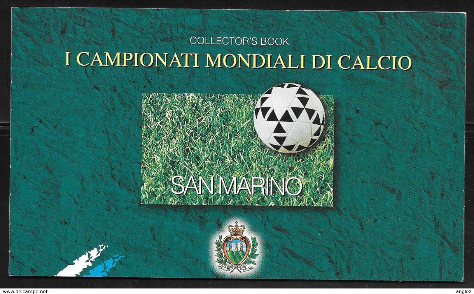 San Marino - 1998 Collectors Stamp Booklet - World Cup Football France '98 - MNH - Carnets