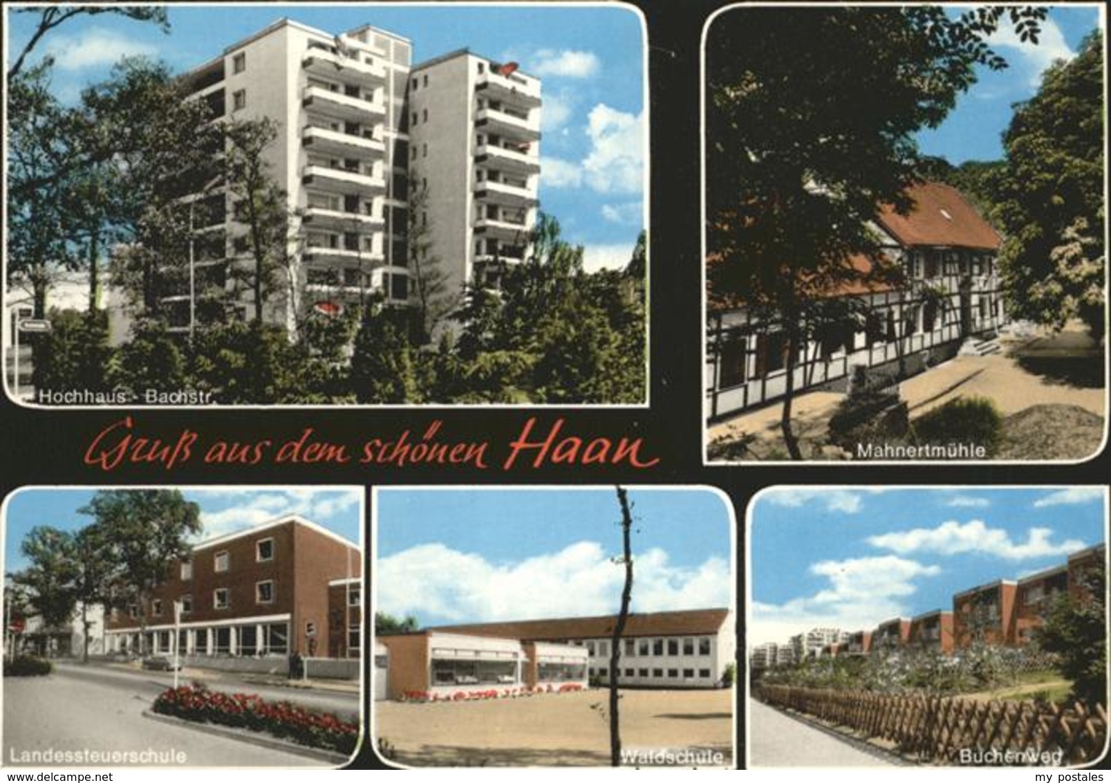 41234711 Haan Rheinland Mahnertmuehle Buchenweg Waldschule Landessteuerschule Ho - Haan