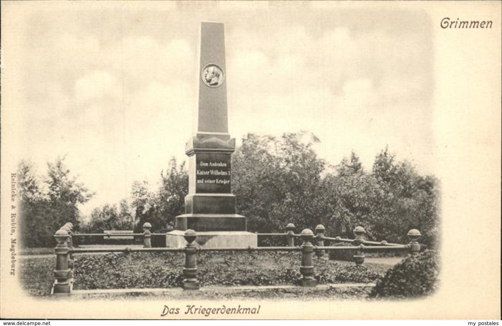 41237048 Grimmen Kriegerdenkmal Grimmen - Grimmen