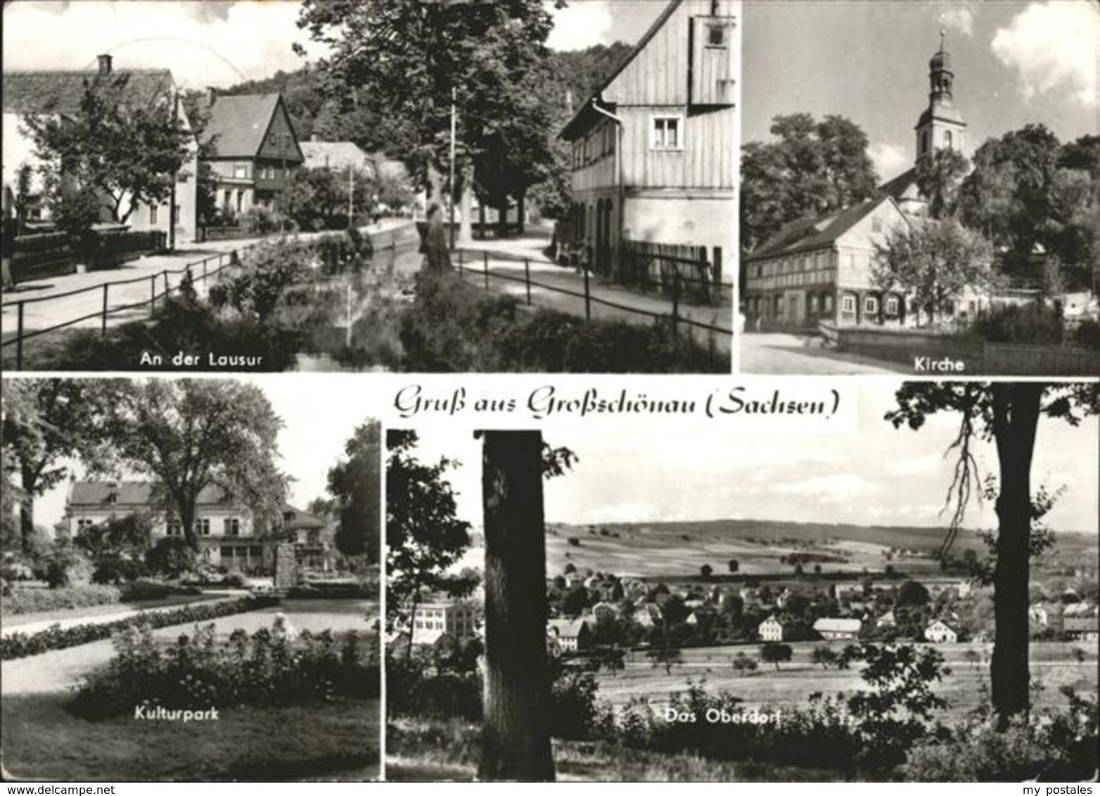 41236070 Grossschoenau Sachsen Lausur Kirche Oberdorf Grossschoenau - Grossschoenau (Sachsen)