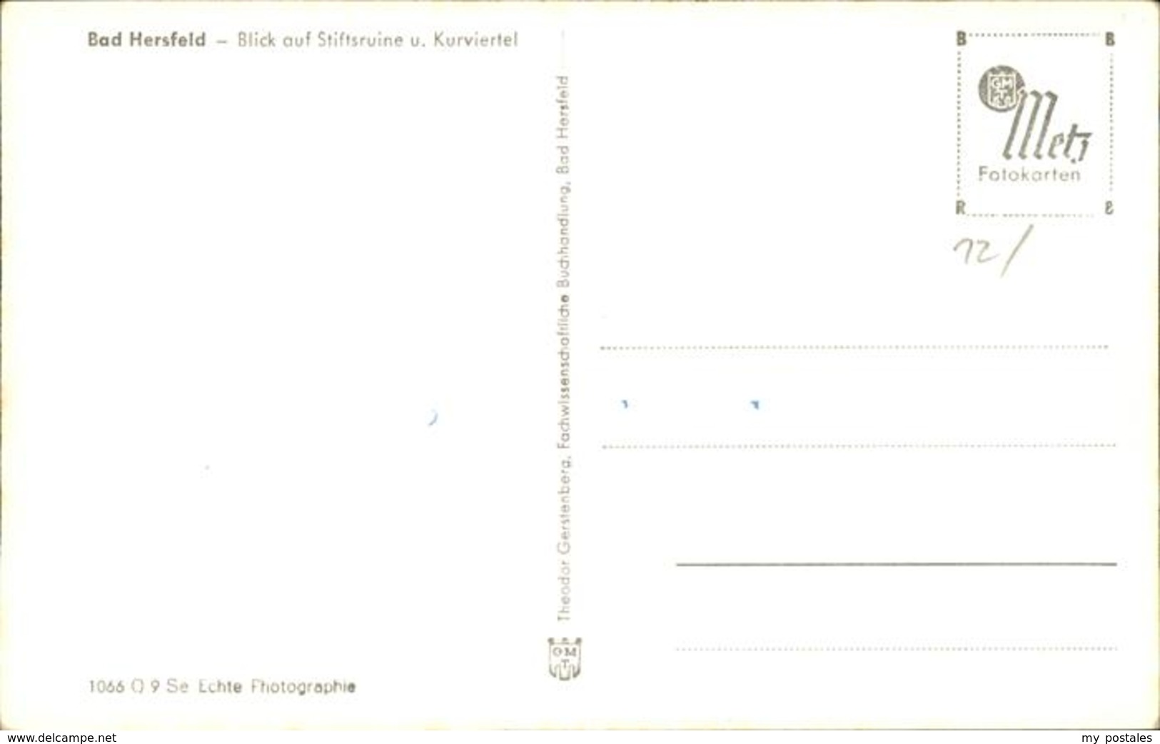 41236370 Bad Hersfeld Stiftsruine Kurviertel Bad Hersfeld - Bad Hersfeld