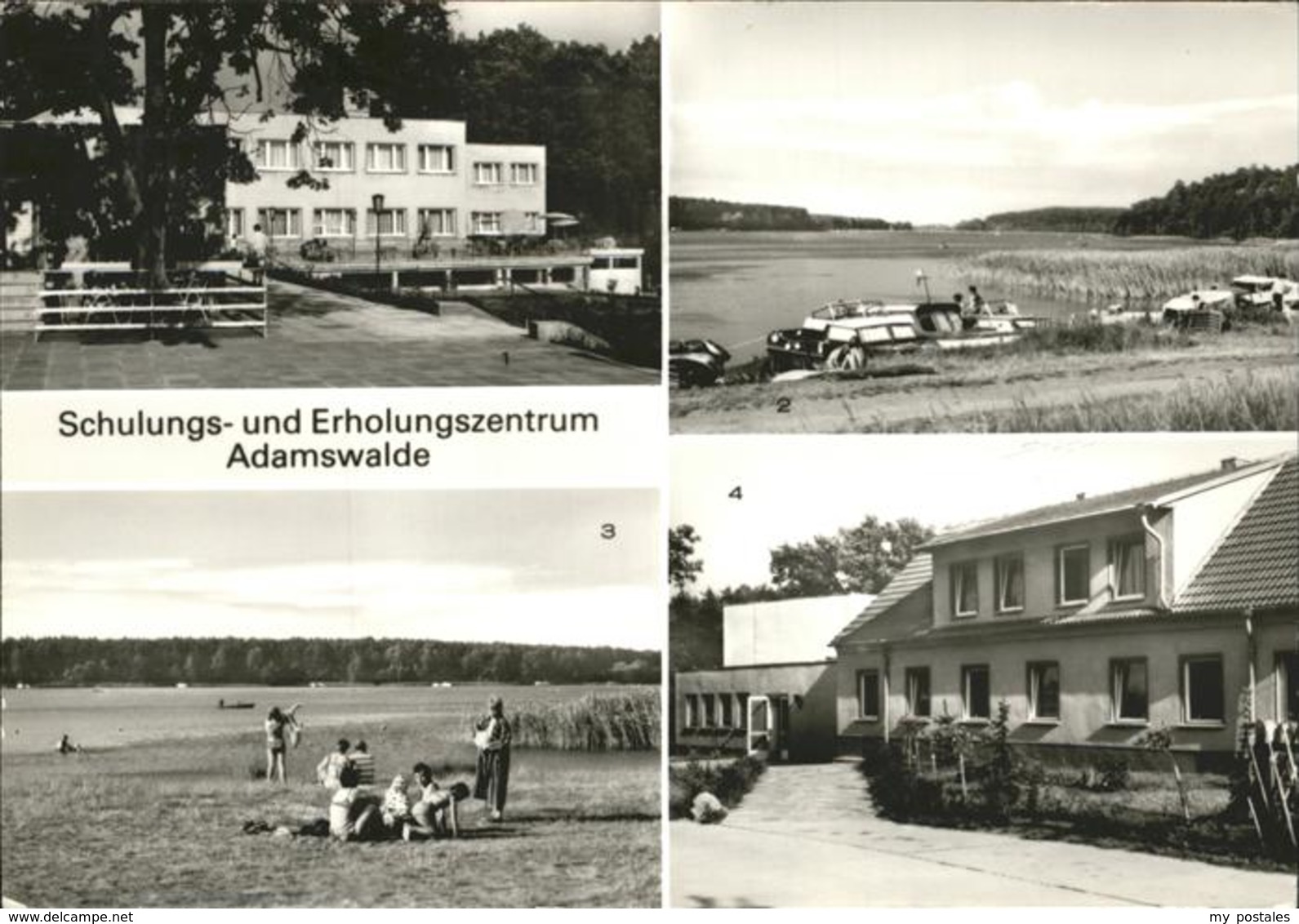 41238972 Grosszerlang Schulungs- Erholungszentrum Adamswalde, Paelitzsee Rheinsb - Zechlinerhütte