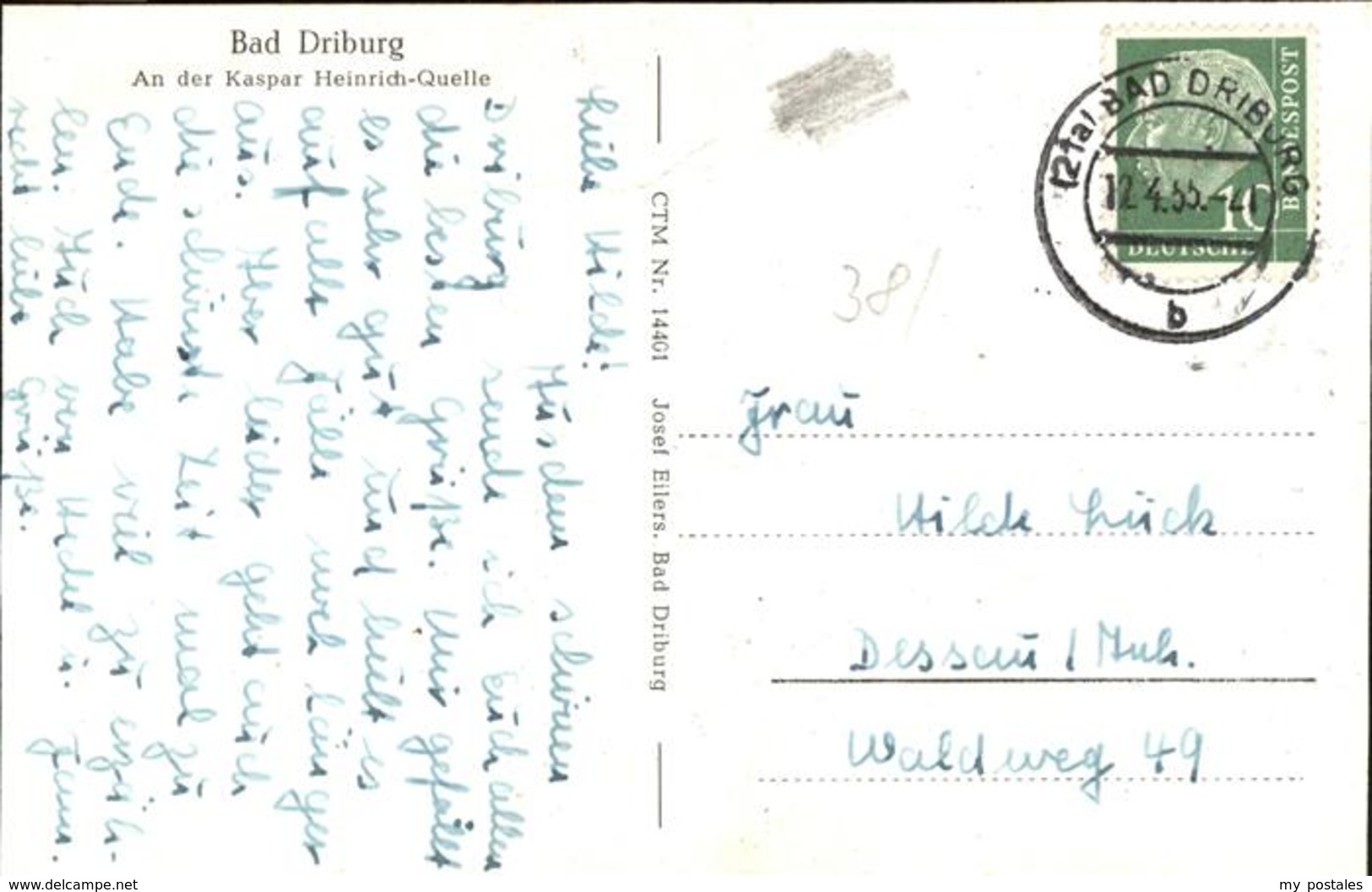 41237347 Bad Driburg Kaspar Heinrich-Quelle Alhausen - Bad Driburg