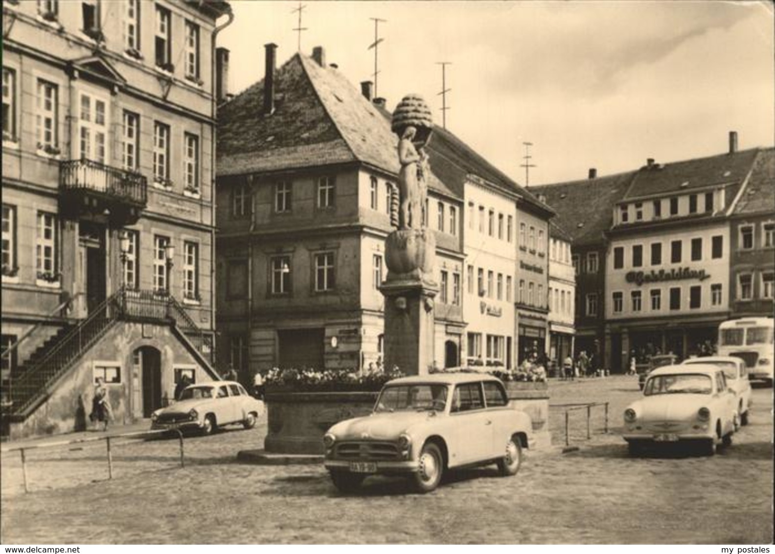 41237888 Bischofswerda Marktplatz Bischofswerda - Bischofswerda