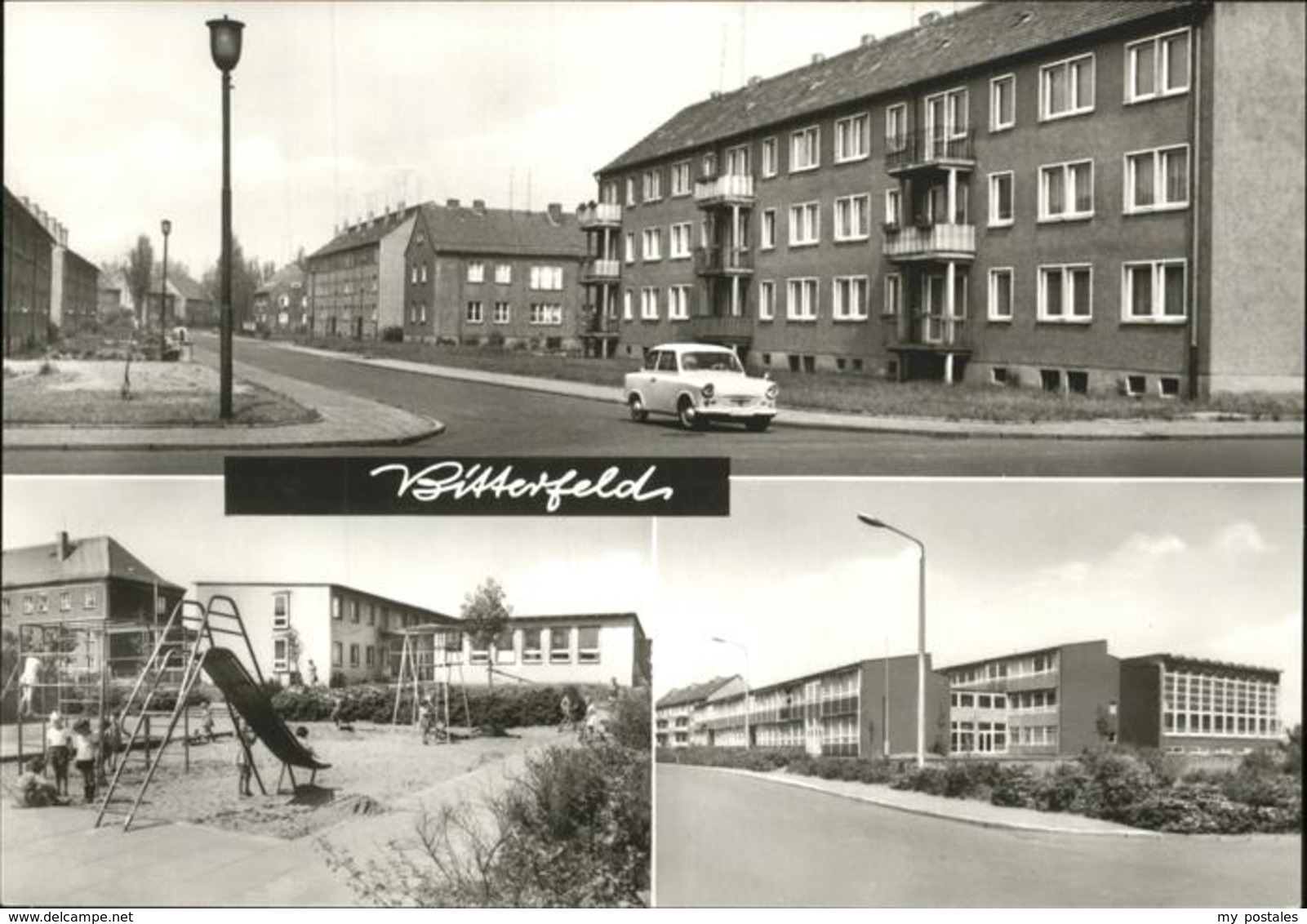 41237928 Bitterfeld Anhalt-Siedlung Kindergarten POS Bitterfeld - Bitterfeld