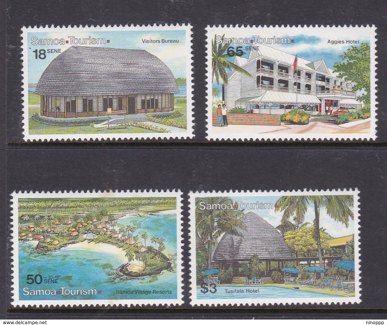 Samoa SG 847-850  1990 Tourism,mint Never Hinged - Samoa