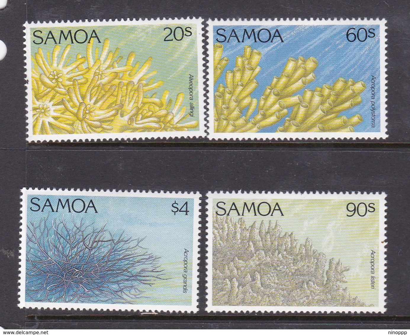 Samoa SG 912-915 1994 Coral,mint Never Hinged - Samoa