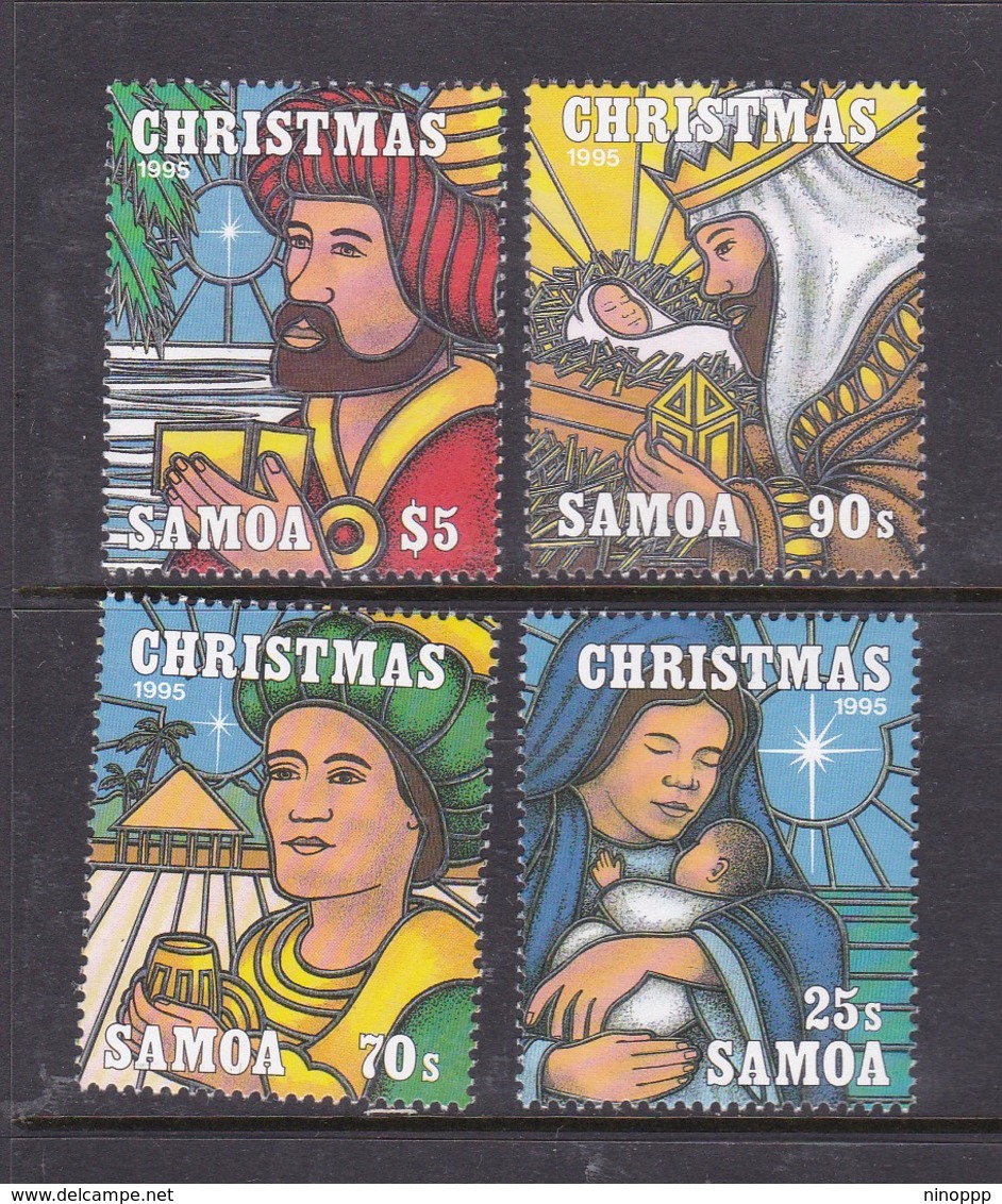 Samoa SG 975-978 1995 Christmas,mint Never Hinged - Samoa