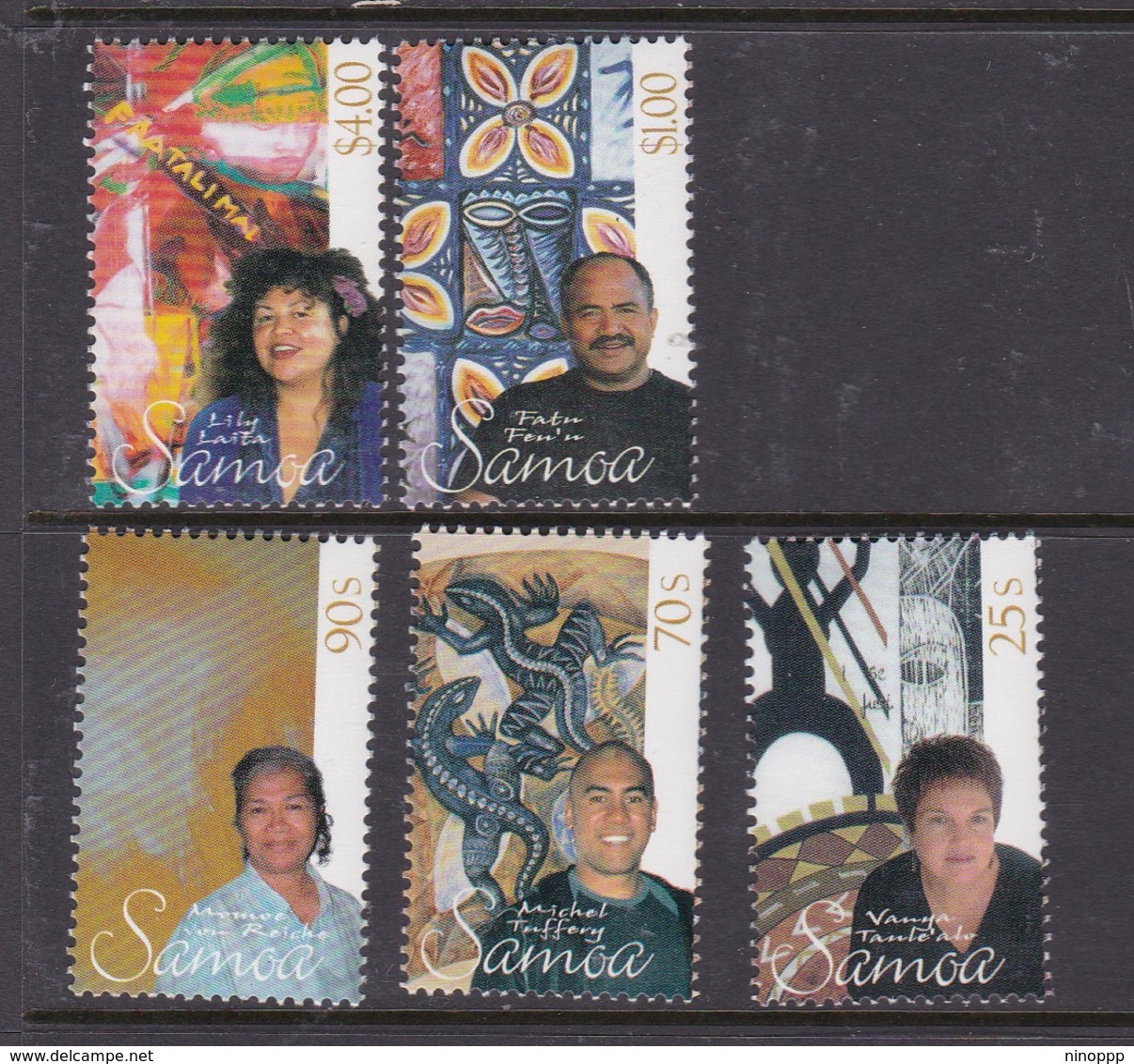 Samoa SG 1120-1124 2003 Art Of Samoa,mint Never Hinged - Samoa