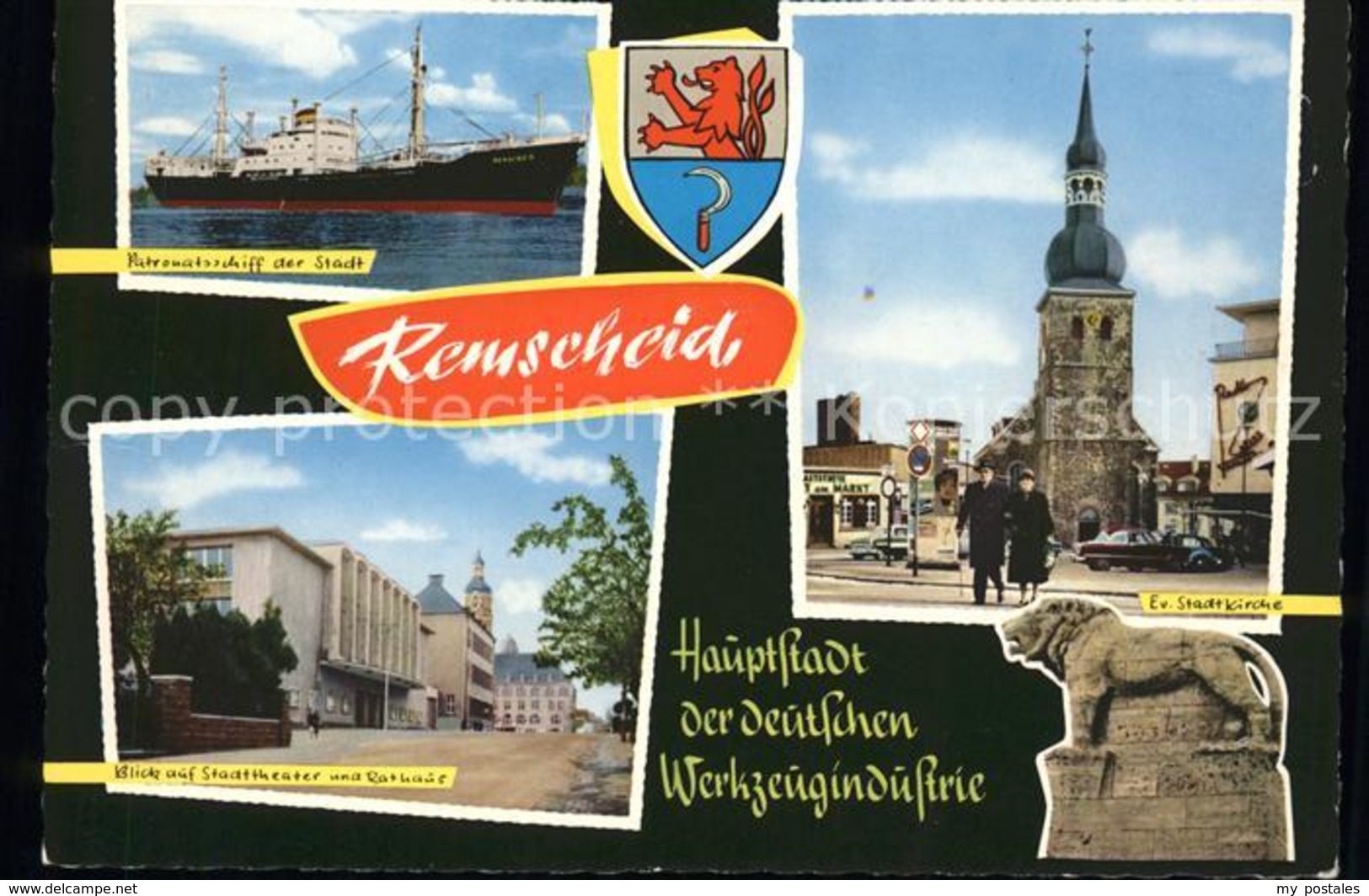 41569802 Remscheid Wappen Ev. Stadtkirche Remscheid - Remscheid