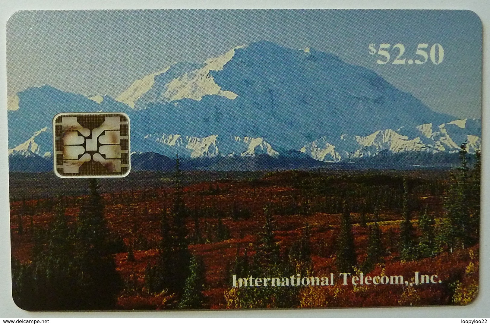 USA - ALASKA - Mount McKinby - Limited Edition Of 2000 - Chip - $52.50 - Mint - Chipkaarten