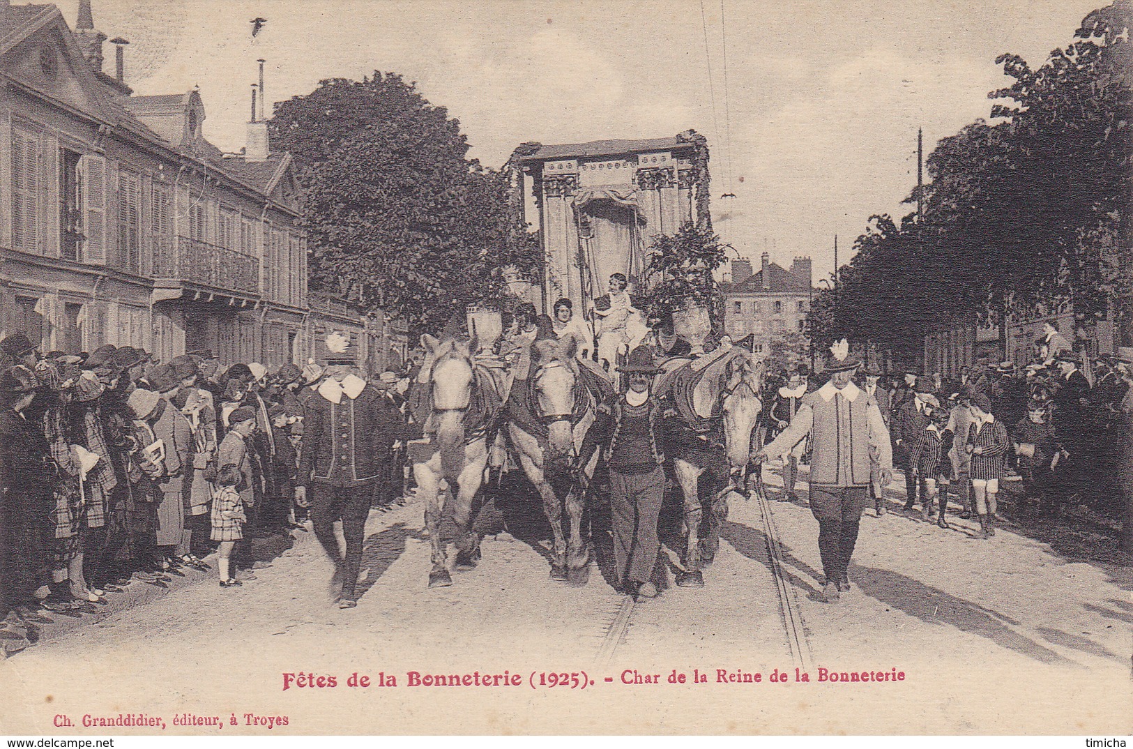 (39)   TROYES - Fêtes De La Bonneterie (1925) - Troyes