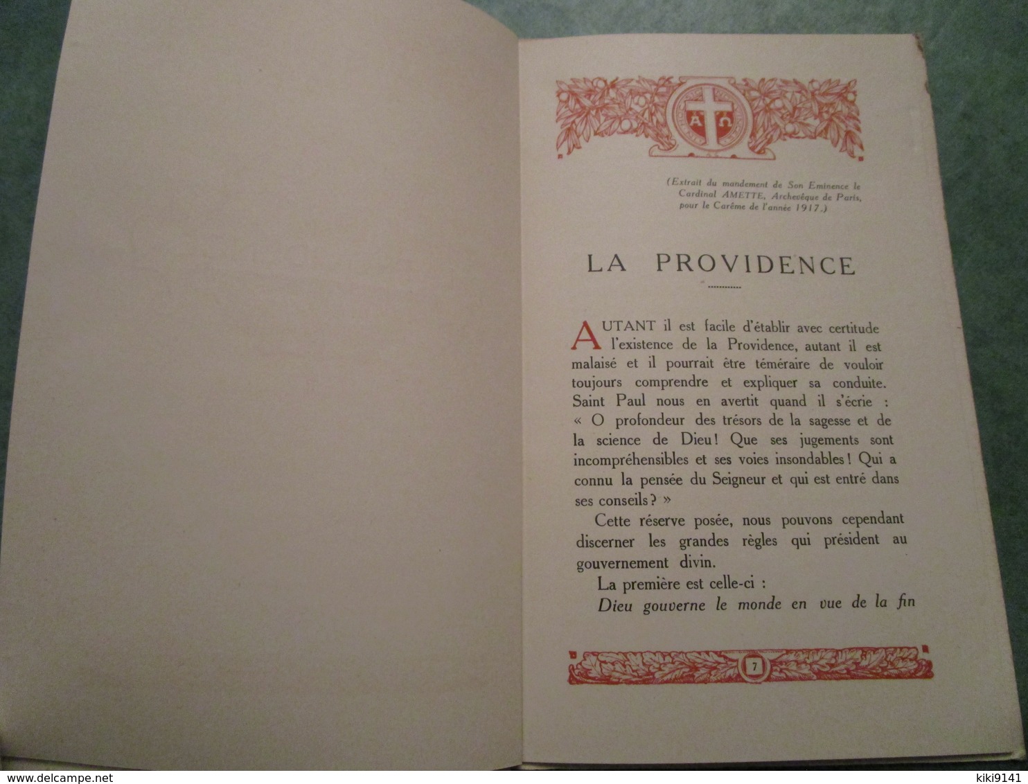 ECOLE COMMERCIALE DES FRANCS-BOURGEOIS . Souvenir de l'Année de Guerre 1916-1917 (18 pages)