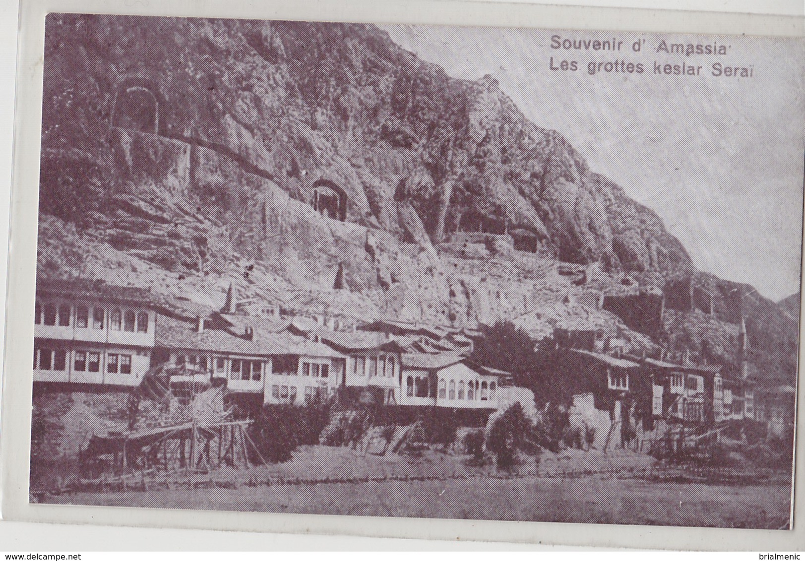 SOUVENIR D'AMASSIA  Grottes Kesiar Serai - Armenia