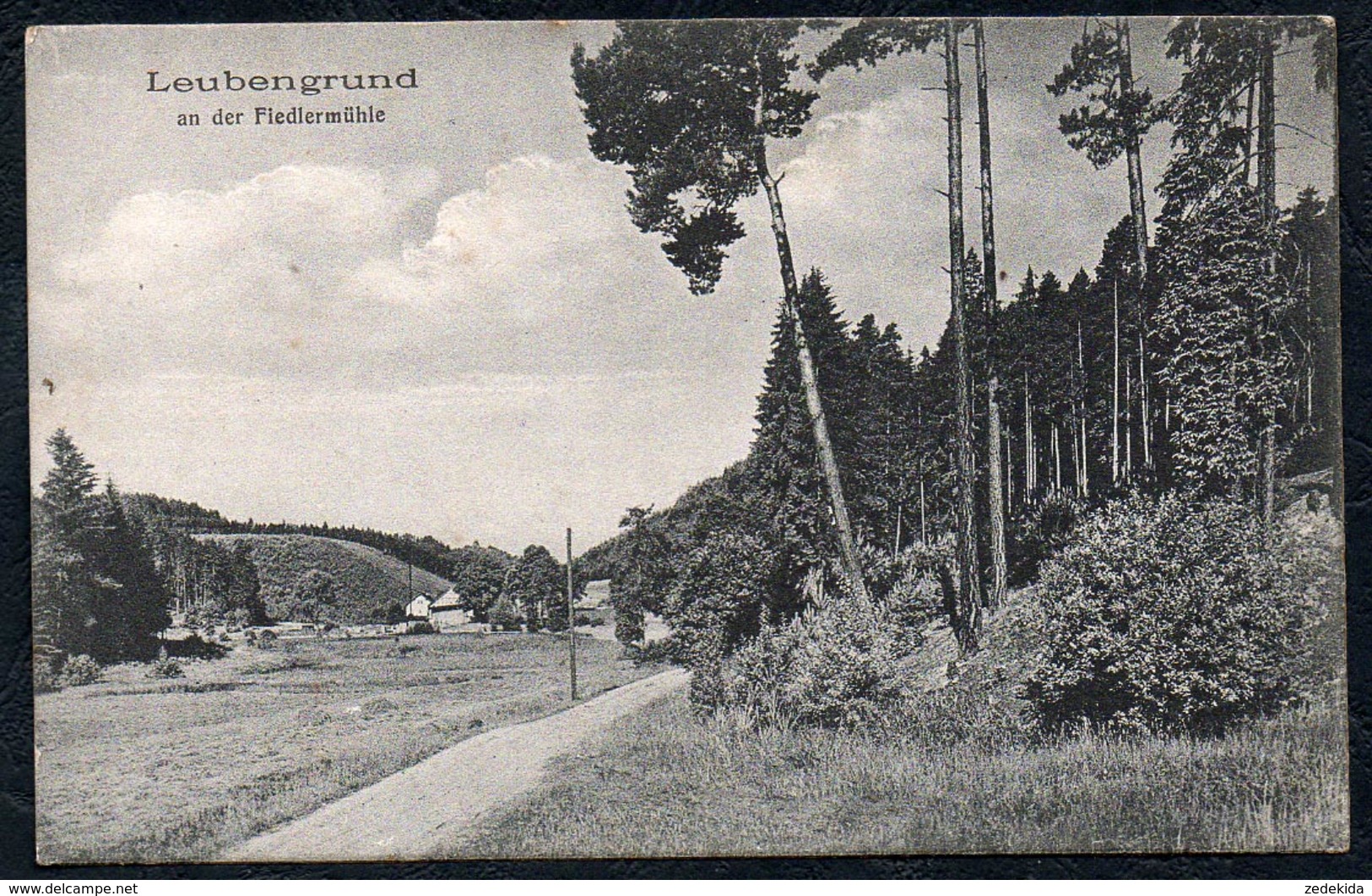 A0424 - Leubengrund An Der Fiedlermühle Mühle - Bei Hunnelshain - Richard Hauenstein Altenburg - Schmölln
