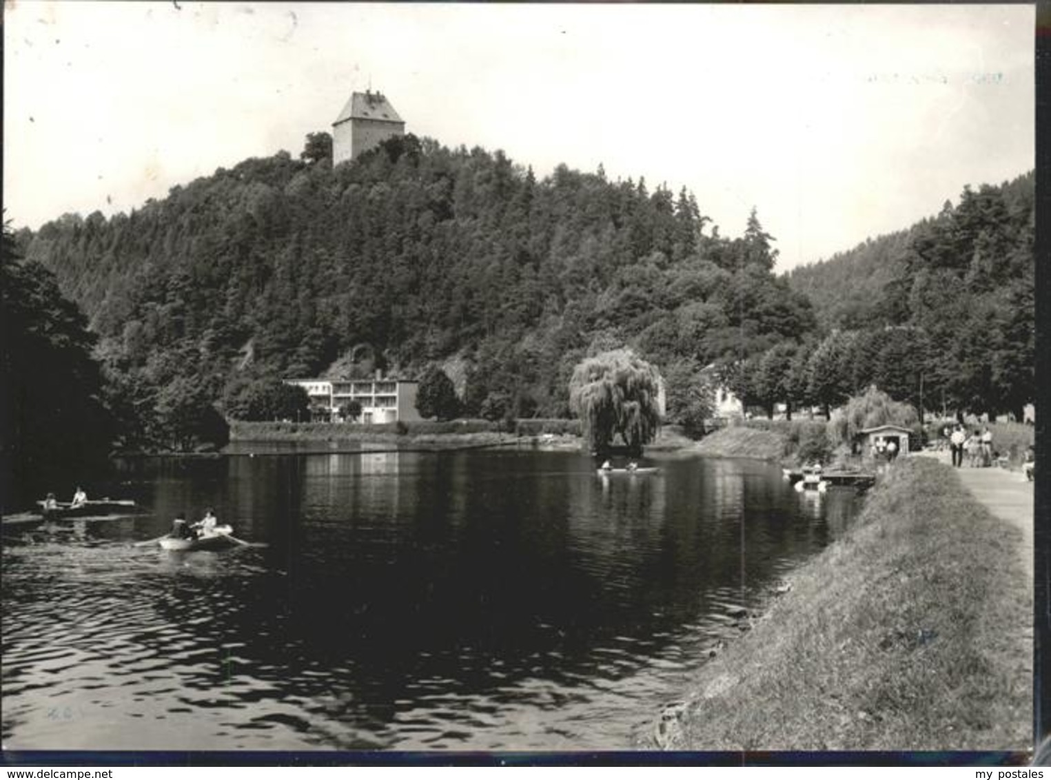 41528380 Ziegenrueck Saale Partie Am Fluss Turm Ziegenrueck - Ziegenrück