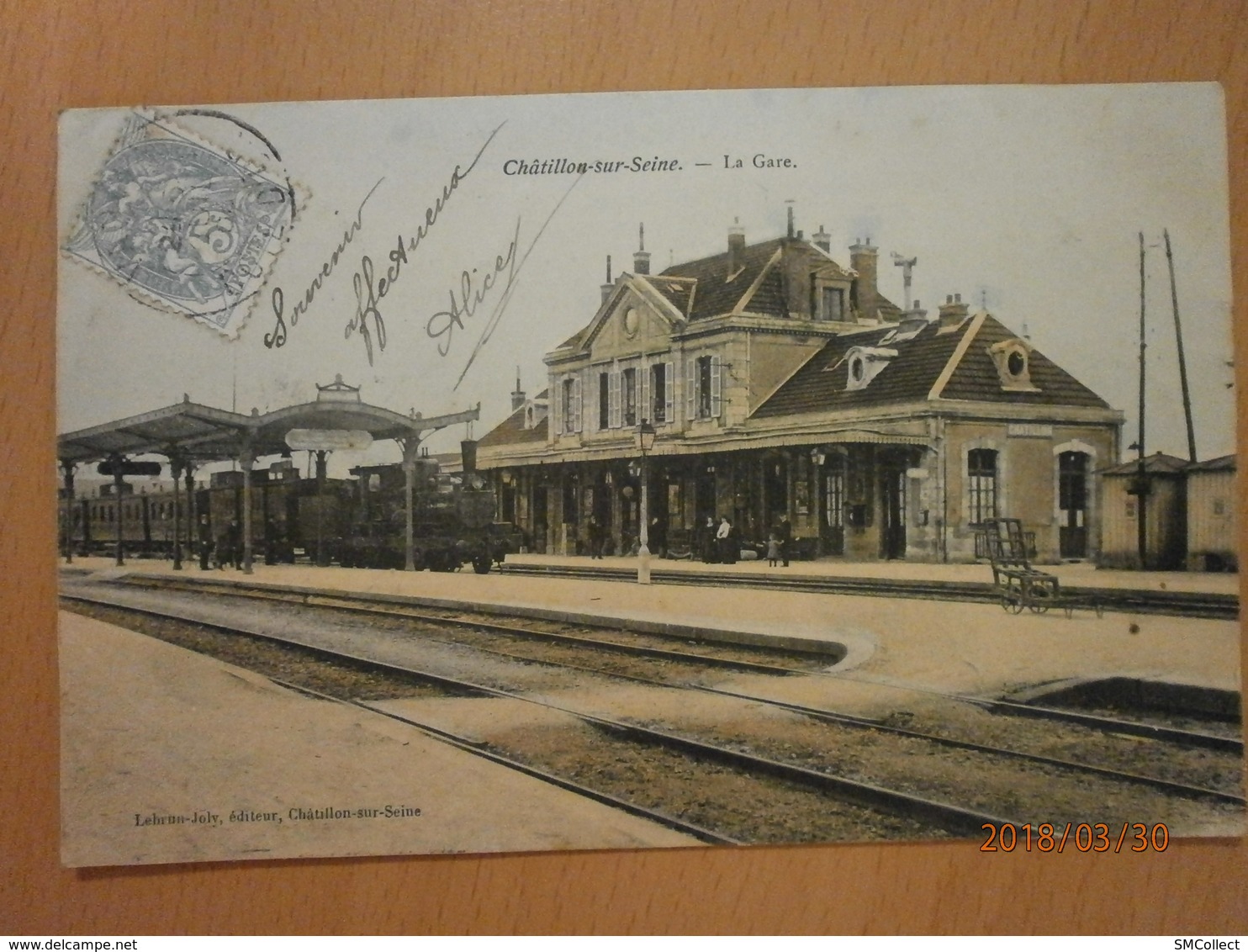 21 Chatillon Sur Seine, La Gare (A2p8) - Chatillon Sur Seine