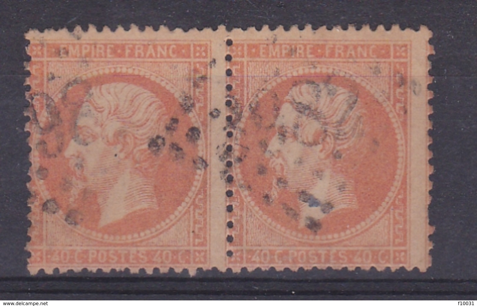 Timbre Napoléon III N° 23° - 1862 Napoléon III