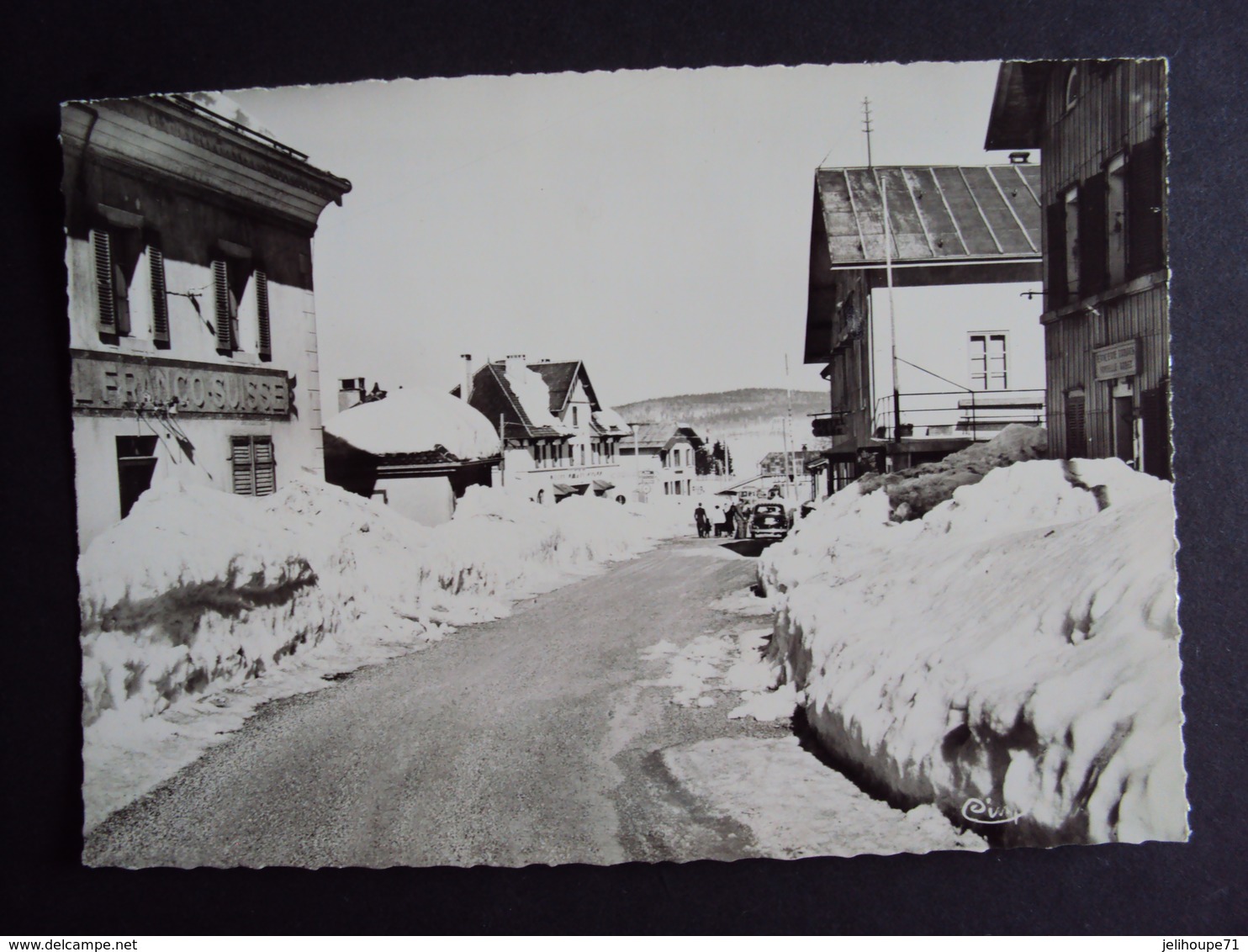 JURA - LES ROUSSES - Hôtel Franco-Suisse Et La Douane De La Cure - Autres & Non Classés