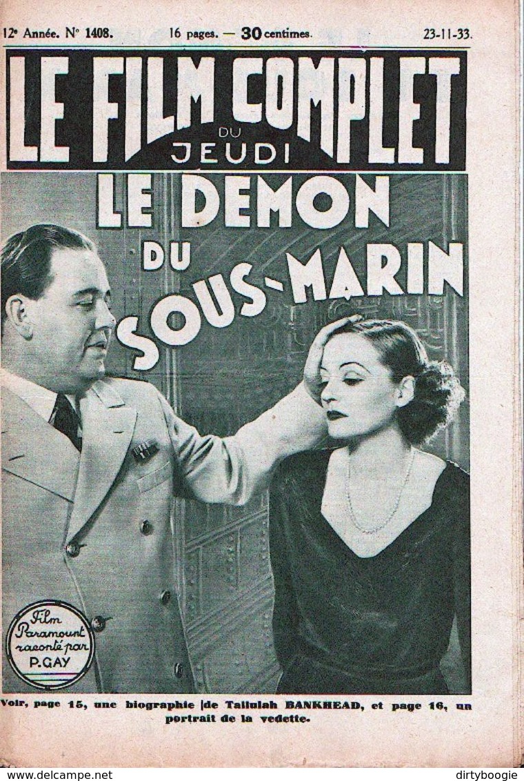 Le FILM COMPLET DU JEUDI - Le Démon Du Sous-marin - Tallulah BANKHEAD - Gary COOPER - Charles LAUGHTON - Cary GRANT - Cinema/Televisione