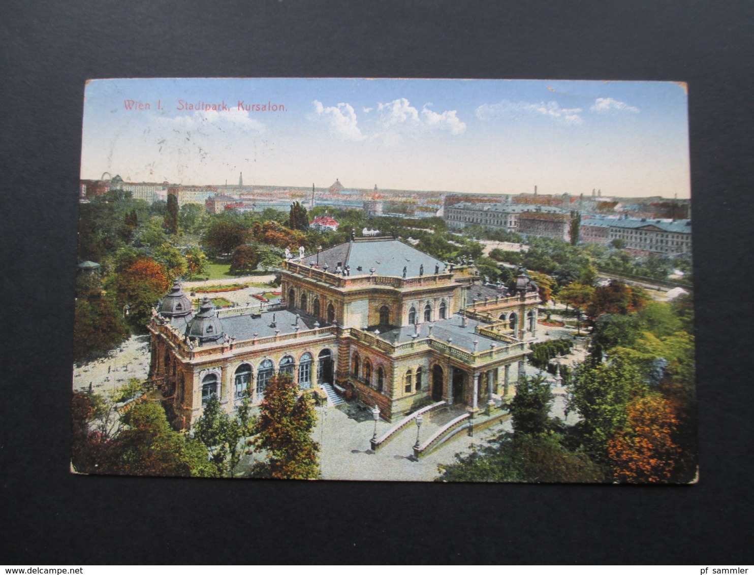 AK Österreich Wien I 1915 Stadtpark, Kursalon. - Vienna Center