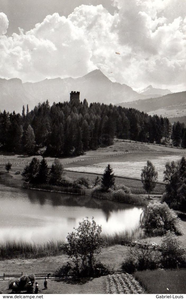 Am Canovasee Mit Piz Beverin - Bever