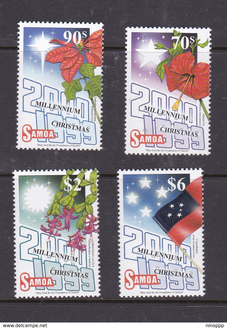 Samoa SG 1054-1057 1999 Christma,mint Never Hinged, - Samoa