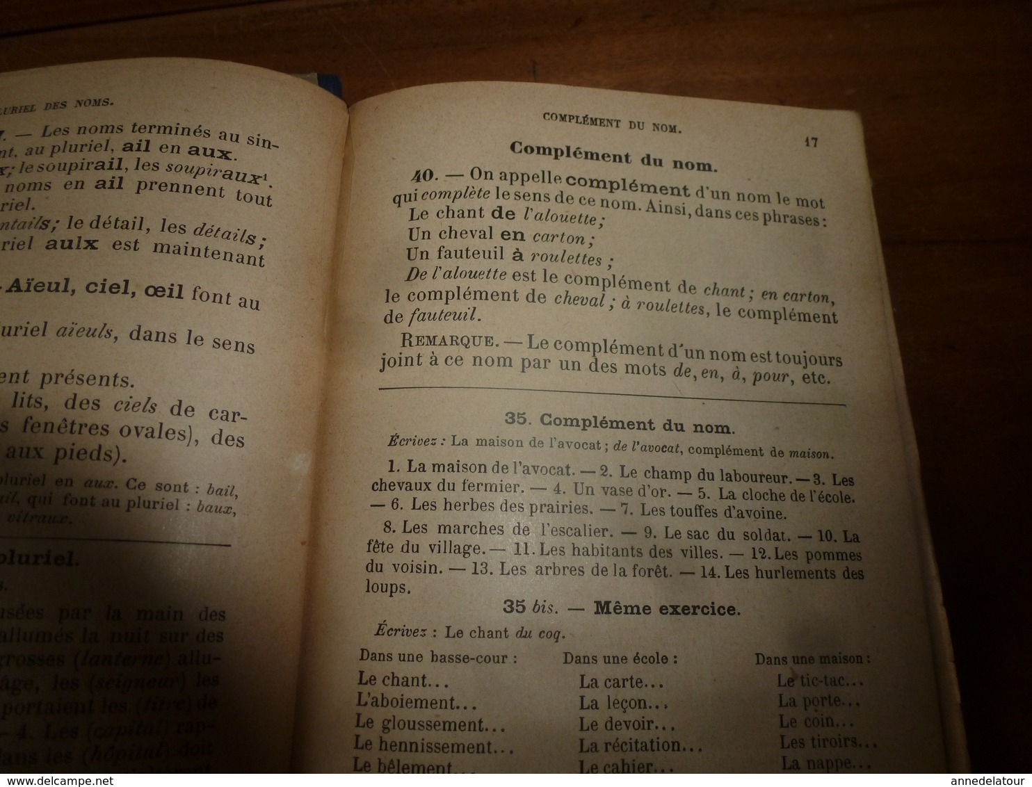 1904 Grammaire Française Pour 9 à 11 Ans  --> Bien PENSER,PARLER Et ÉCRIRE  Le Français Est Une Clé De La Réussite - 6-12 Ans