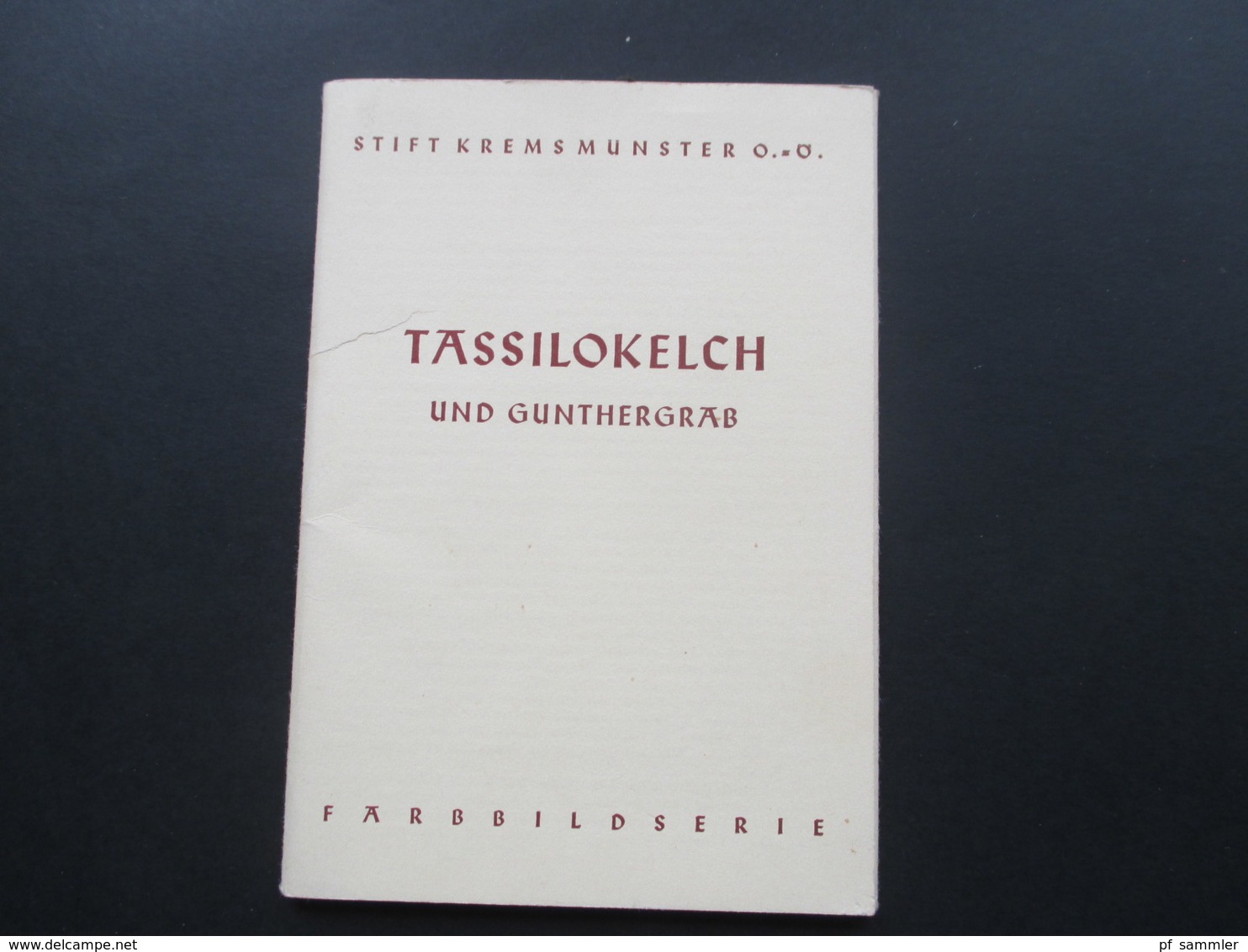 AK Österreich 1930 / 40er Jahre Leporello Stift Kremsmünster Tassilokelch Und Gunthergrab. Umschlag Mit 6 Postkarten! - Kremsmünster
