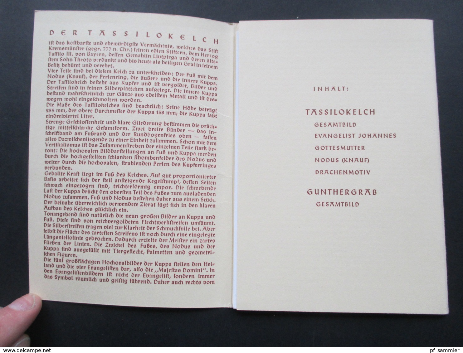 AK Österreich 1930 / 40er Jahre Leporello Stift Kremsmünster Tassilokelch Und Gunthergrab. Umschlag Mit 6 Postkarten! - Kremsmünster