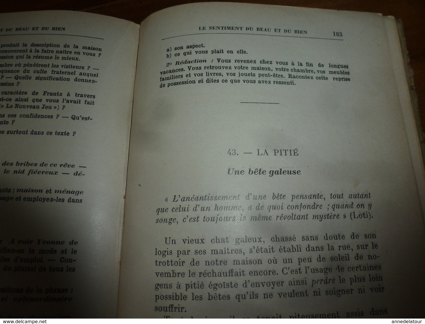 1939 Textes choisis  (pour 12 à 18 ans et plus)--> Bien PENSER,PARLER et ÉCRIRE  le français est une clé de la réussite