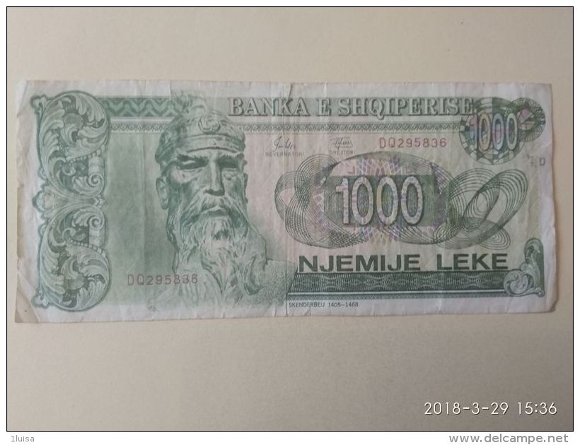 1000 Leke 1992 - Albanien