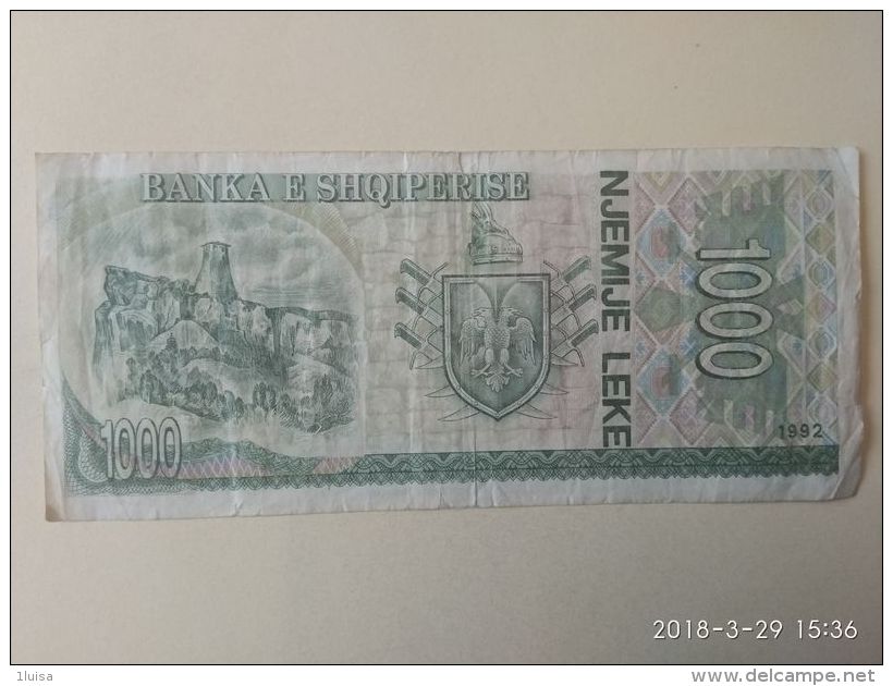 1000 Leke 1992 - Albanien