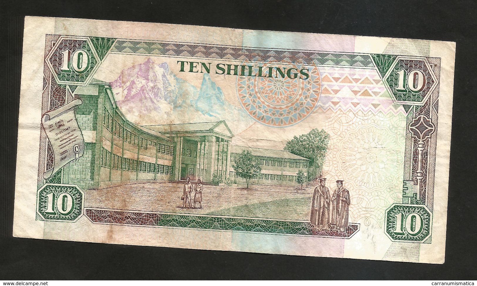 KENYA - CENTRAL BANK Of KENYA - 10 SHILLINGS (1991) - D. TOROITICH ARAP MOI - Kenia