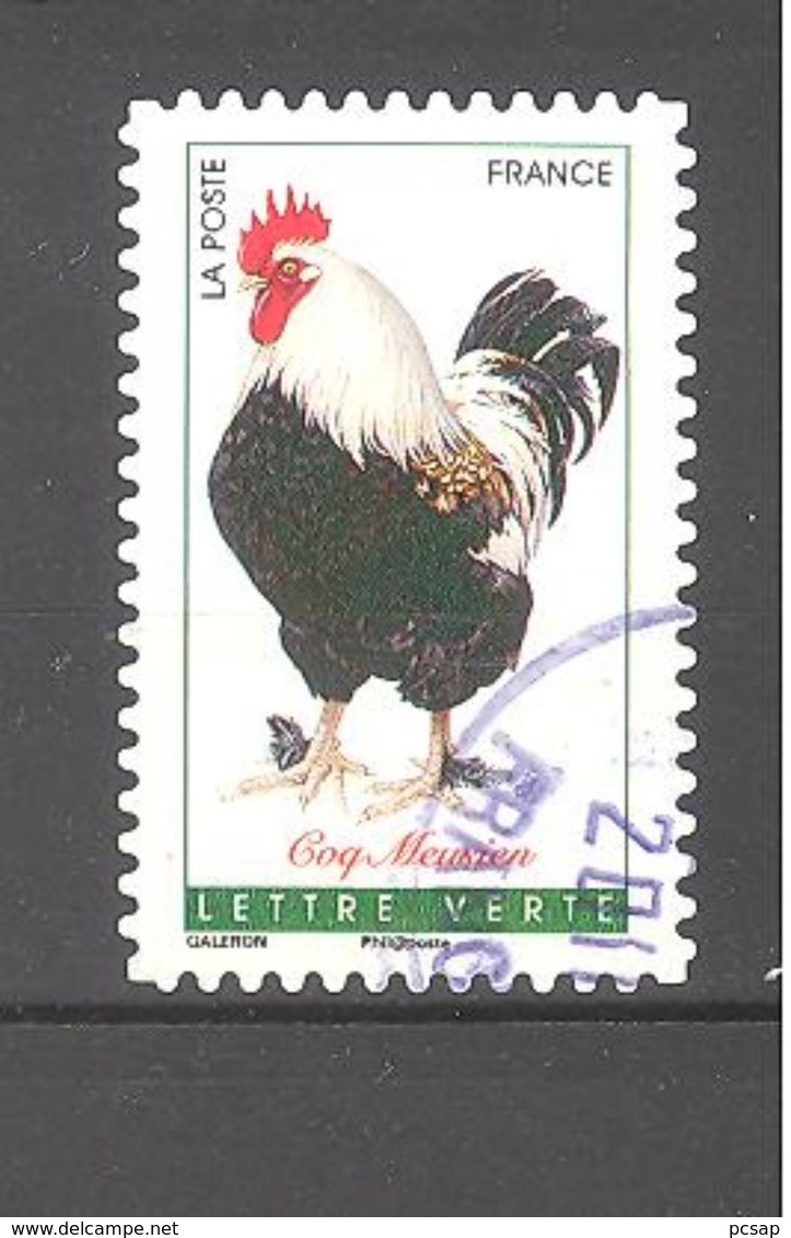 France Autoadhésif Oblitéré N°1252 (Coqs De France - Coq Meusien) (cachet Rond) - Oblitérés