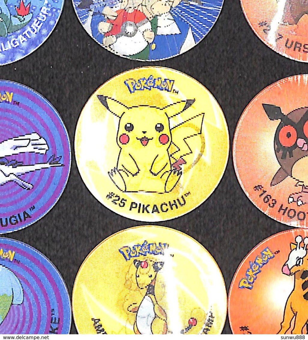 Lot 30 Flippo Evolutions Pokémon (Pikachu Sacha... 2001) - Autres & Non Classés