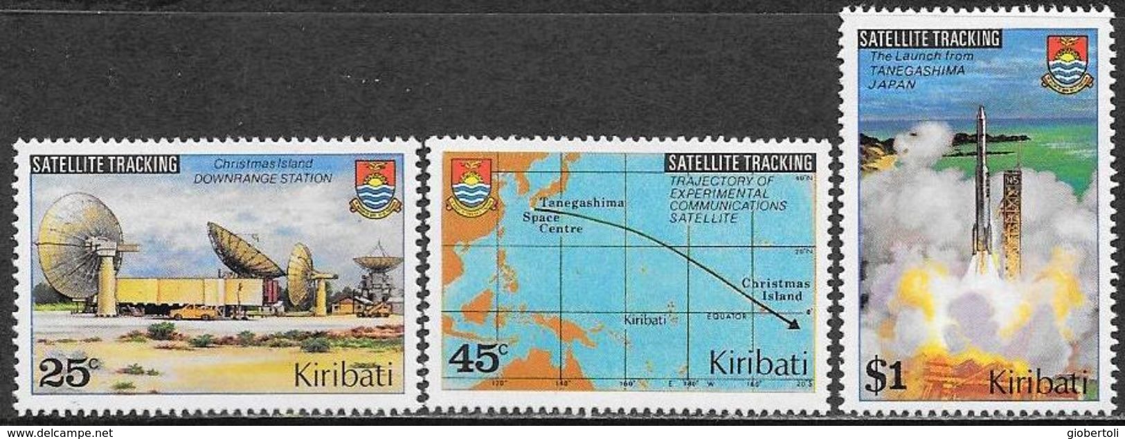 Kiribati: Stazione Satellitare, Satellite Station, Station Satellite - Oceania