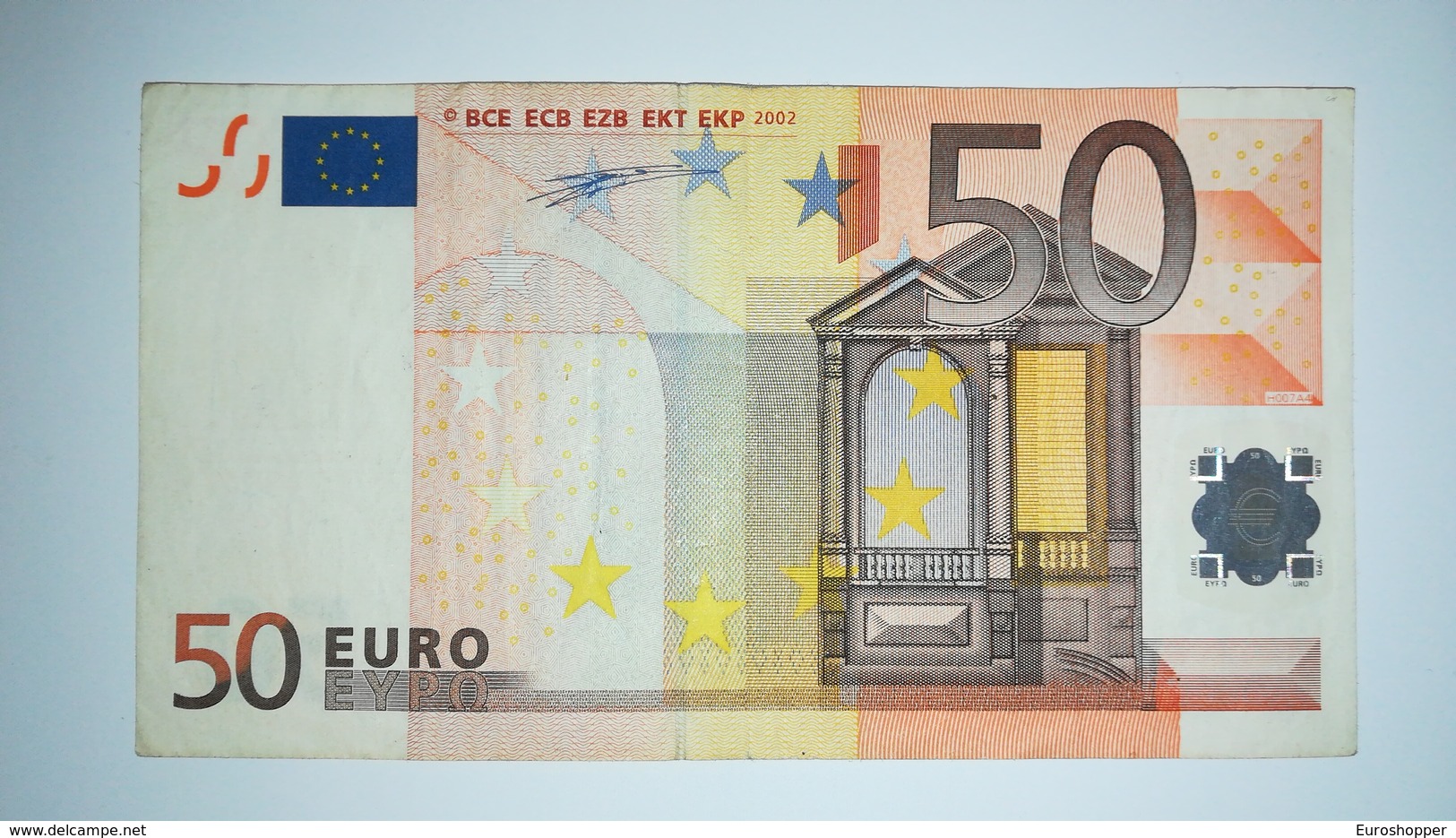 EURO- PORTUGAL 50 EURO (M) H007 Sign DUISENBERG - 50 Euro