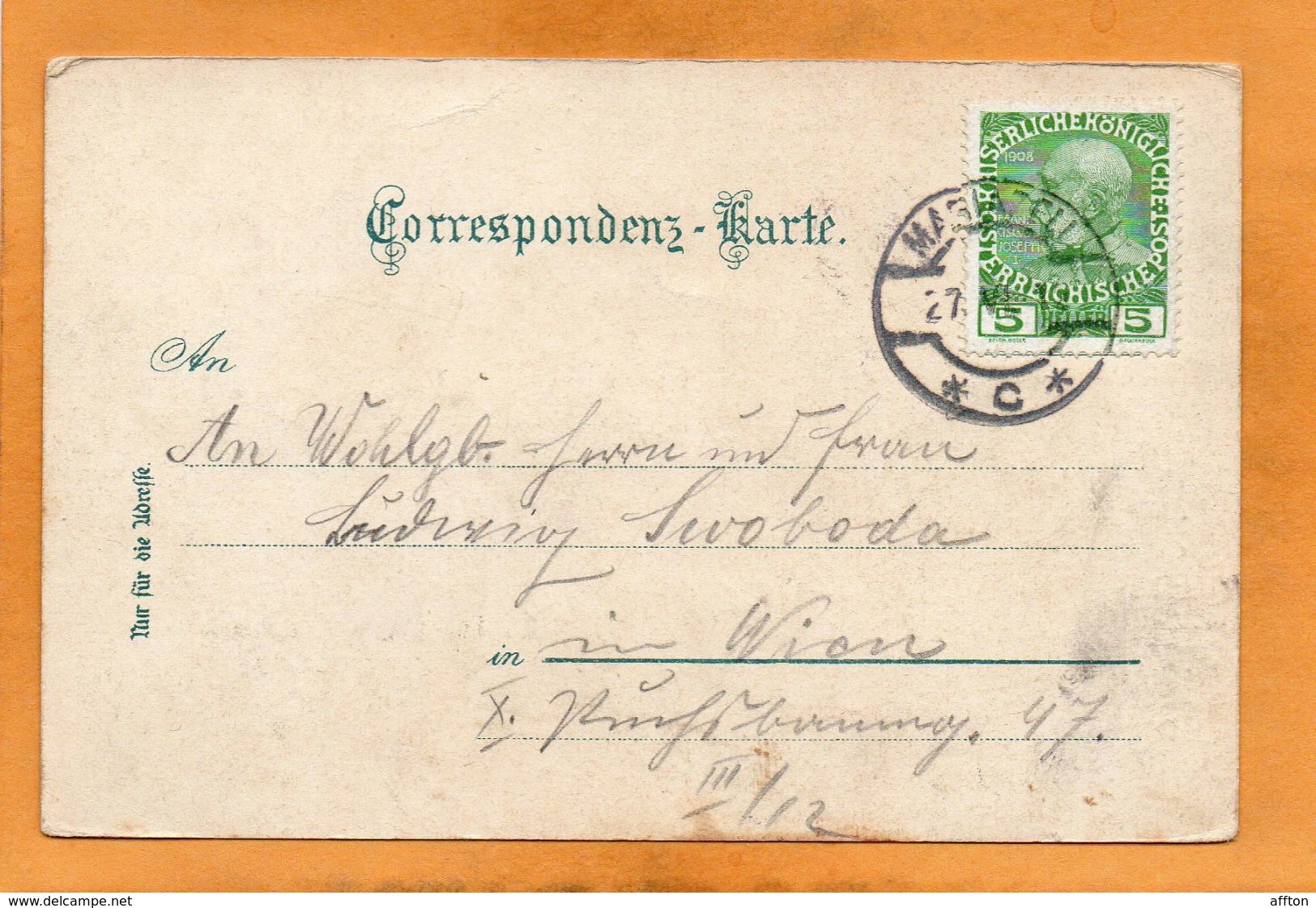 Maria Zell 1912 Postcard - Altri & Non Classificati